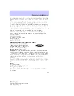 Preview for 131 page of Ford 2005  GT Owner'S Manual