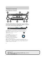 Предварительный просмотр 16 страницы Ford 2005 GT40 Owner'S Manual