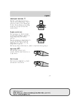 Предварительный просмотр 23 страницы Ford 2005 GT40 Owner'S Manual