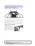 Предварительный просмотр 146 страницы Ford 2005 GT40 Owner'S Manual