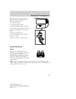 Предварительный просмотр 161 страницы Ford 2005 Ranger Owner'S Manual