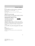 Предварительный просмотр 185 страницы Ford 2005 Ranger Owner'S Manual