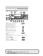 Предварительный просмотр 15 страницы Ford 2005 Taurus Owner'S Manual