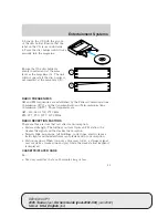 Предварительный просмотр 21 страницы Ford 2005 Taurus Owner'S Manual