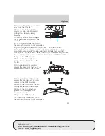 Предварительный просмотр 41 страницы Ford 2005 Taurus Owner'S Manual