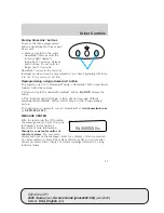 Предварительный просмотр 57 страницы Ford 2005 Taurus Owner'S Manual