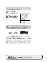 Предварительный просмотр 154 страницы Ford 2005 Taurus Owner'S Manual