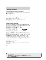 Предварительный просмотр 196 страницы Ford 2005 Taurus Owner'S Manual