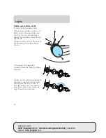 Предварительный просмотр 32 страницы Ford 2005 Thunderbird Owner'S Manual