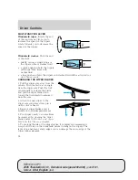 Предварительный просмотр 38 страницы Ford 2005 Thunderbird Owner'S Manual