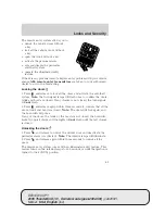 Предварительный просмотр 65 страницы Ford 2005 Thunderbird Owner'S Manual