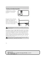 Предварительный просмотр 108 страницы Ford 2005 Thunderbird Owner'S Manual