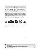 Предварительный просмотр 131 страницы Ford 2005 Thunderbird Owner'S Manual