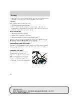 Предварительный просмотр 146 страницы Ford 2005 Thunderbird Owner'S Manual