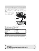 Предварительный просмотр 209 страницы Ford 2005 Thunderbird Owner'S Manual