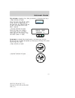 Предварительный просмотр 17 страницы Ford 2006 05+ Mustang Owner'S Manual