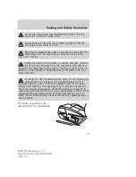 Предварительный просмотр 77 страницы Ford 2006 05+ Mustang Owner'S Manual