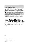 Предварительный просмотр 136 страницы Ford 2006 05+ Mustang Owner'S Manual