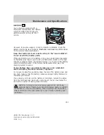 Предварительный просмотр 203 страницы Ford 2006 05+ Mustang Owner'S Manual