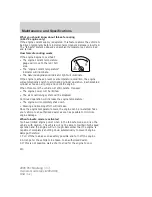 Предварительный просмотр 210 страницы Ford 2006 05+ Mustang Owner'S Manual