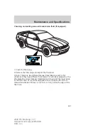 Предварительный просмотр 223 страницы Ford 2006 05+ Mustang Owner'S Manual