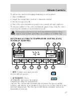 Предварительный просмотр 37 страницы Ford 2006 Crown Victoria User Manual