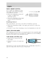 Предварительный просмотр 42 страницы Ford 2006 Crown Victoria User Manual