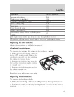 Предварительный просмотр 45 страницы Ford 2006 Crown Victoria User Manual