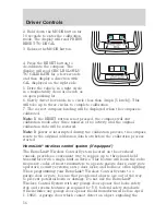 Предварительный просмотр 56 страницы Ford 2006 Crown Victoria User Manual