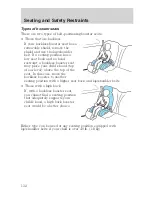 Предварительный просмотр 132 страницы Ford 2006 Crown Victoria User Manual