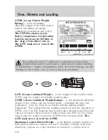 Предварительный просмотр 160 страницы Ford 2006 Crown Victoria User Manual