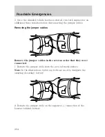 Предварительный просмотр 204 страницы Ford 2006 Crown Victoria User Manual