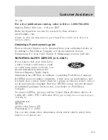 Предварительный просмотр 213 страницы Ford 2006 Crown Victoria User Manual