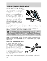 Предварительный просмотр 224 страницы Ford 2006 Crown Victoria User Manual