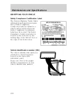 Предварительный просмотр 258 страницы Ford 2006 Crown Victoria User Manual