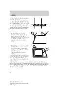 Предварительный просмотр 36 страницы Ford 2006 E-150 Owner'S Manual