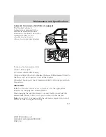 Предварительный просмотр 227 страницы Ford 2006 E-150 Owner'S Manual