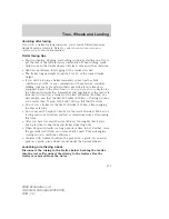 Предварительный просмотр 135 страницы Ford 2006 Econoline Owner'S Manual