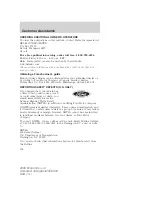 Предварительный просмотр 192 страницы Ford 2006 Econoline Owner'S Manual