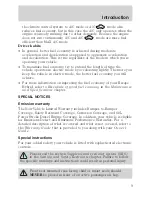 Предварительный просмотр 9 страницы Ford 2006 Escape Hybrid Owner'S Manual