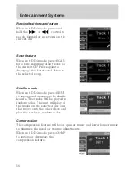 Предварительный просмотр 56 страницы Ford 2006 Escape Hybrid Owner'S Manual