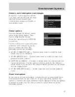 Предварительный просмотр 67 страницы Ford 2006 Escape Hybrid Owner'S Manual