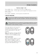 Предварительный просмотр 89 страницы Ford 2006 Escape Hybrid Owner'S Manual