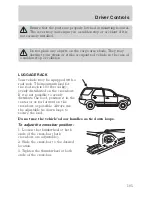 Предварительный просмотр 105 страницы Ford 2006 Escape Hybrid Owner'S Manual