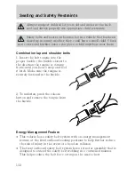 Предварительный просмотр 132 страницы Ford 2006 Escape Hybrid Owner'S Manual