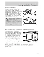 Предварительный просмотр 143 страницы Ford 2006 Escape Hybrid Owner'S Manual