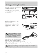 Предварительный просмотр 162 страницы Ford 2006 Escape Hybrid Owner'S Manual