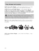 Предварительный просмотр 184 страницы Ford 2006 Escape Hybrid Owner'S Manual