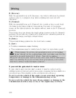 Предварительный просмотр 202 страницы Ford 2006 Escape Hybrid Owner'S Manual