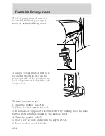 Предварительный просмотр 214 страницы Ford 2006 Escape Hybrid Owner'S Manual